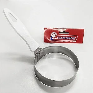 MODELADOR DE OVOS REDONDO 11X3CM INOX