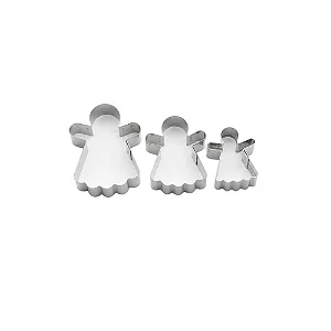 JOGO ANJO 5X1,5CM INOX CONTEM 3 UNIDADES