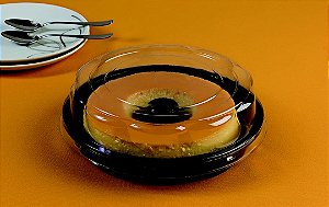G 32SP EMBALAGEM PUDIM 500GR BASE PRETA C/100 UND