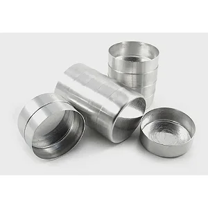 FORMA PAO DE MEL N1 SC 5X2CM ALUMINIO C/12