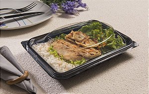 G 335 BANDEJA FDO PRETO 1000ML C/100