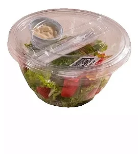 G 633 SALADEIRA C/DIVISORIA CRISTAL C/100 UND