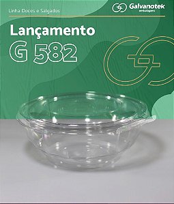 G 582 POTE PLASTICO 1000ML CX C/100 UND