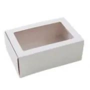 CAIXA GAVETA COM VISOR 6 DOCES BRANCO C/10 UND