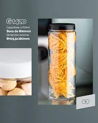 G 1420 POTE MULTIUSO TAMPA BRANCA OU PRETA 2000ML