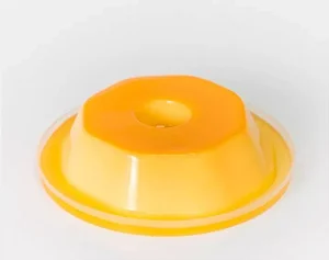 FORMA PUDIM GRANDE COM TAMPA 500ML C/6 UND - PLASTILANIA