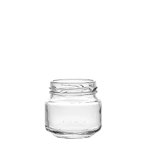 POTE PATE 122ML POTE E TAMPA METAL 58 BRANCA COM 6 UNIDADES