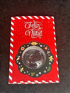 CARTAO COM BLISTER 1 DOCE NATAL MAGICO C/12 UND