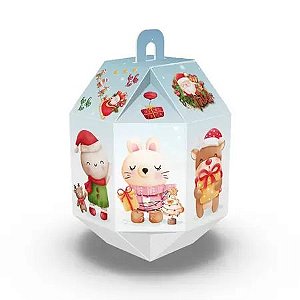 CAIXA BOL NATAL CIDADE DO NATAL PCT C/10 UND 15X12X12CM