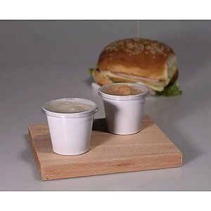 G 697 SF POTE 60ML BRANCO COM TAMPA TRANSP C/20 UND