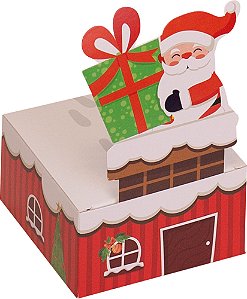 CAIXA FUN CHAMINE NOEL PCT C/10 UND 4X8X8CM
