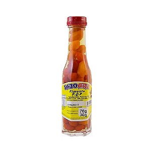 VIDRO BROMIL COM TAMPA E BATOQUE C/6 UNIDADES 80ML