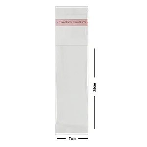 SACO ADESIVADO TR N.14 7X25 3ABA C/100