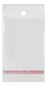 SACO ADESIVADO TRANS 15X20 3ABA E SOLAPA 100