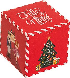 CAIXA CUBO NATAL MAGICO PCT C/10 UND