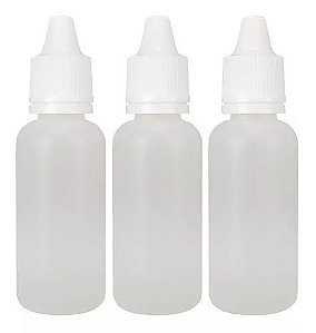 FRASCO 20ML CONTA GOTAS C/ TAMPA 10 UND