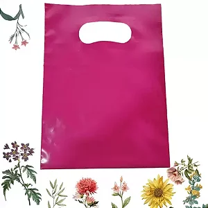 SACOLA AD 15X20 PINK ALCA VAZADA C/50