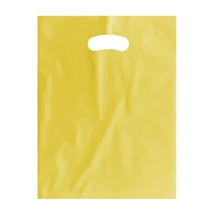 SACOLA AD 25X35 AMARELA ALCA VAZADA C/50