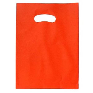 SACOLA AD 25X35 LARANJA ALCA VAZADA C/50