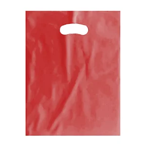 SACOLA AD 20X30 VERMELHA ALCA VAZADA C/50