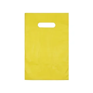 SACOLA AD 30X40 AMARELA ALCA VAZADA C/50