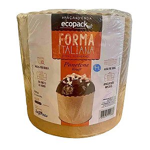 FORMA PANETONE KRAFT 500GR C/12