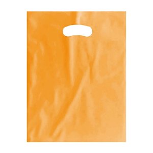 SACOLA AD 30X40 LARANJA ALCA VAZADA C/50