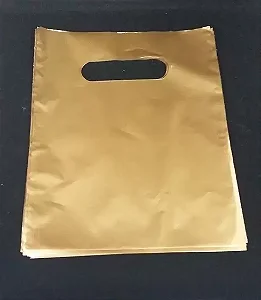 SACOLA AD 40X50 OURO ALCA VAZADA C/50