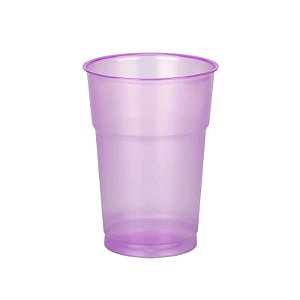 COPOS 300ML GOLD NEON LILAS (ROXO) C/50 UND