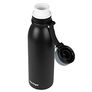 GARRAFA TERMICA MATTERHORN ACO INOX MATTE BLACK 591ML