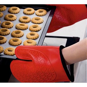 LUVA SILICONE C/FORRO DE ALGODAO 22CM BELAKAZA