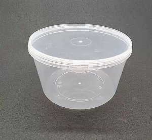POTE REDONDO COM LACRE 500ML PAC C/10 UNIDADES