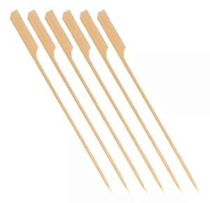 ESPETO GOLF BAMBU 25CM C/50