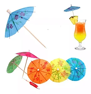 PALITO COM GUARDA CHUVA COLORIDO C/12