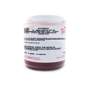 CORANTE PO VINHO BORDO 500GR