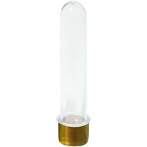 TUBETE M 40ML C/ TAMPA DOURADA C/10