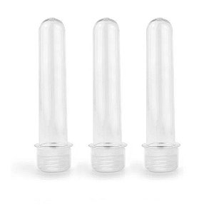 TUBETE M 40ML C/ TAMPA TRANSPARENTE C/10