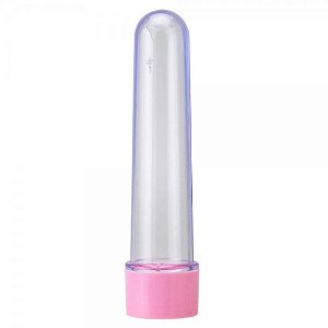 TUBETE M 40ML C/ TAMPA ROSA BEBE C/10