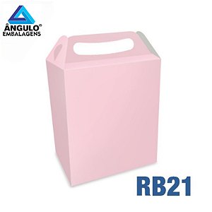 CAIXA MALETA ROSA BEBE 17X7X20CM UNIDADE- RB21