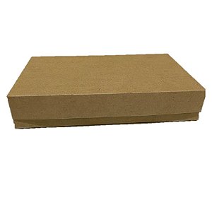 CAIXA RETANGULAR KRAFT 29,5X20X7,7CM UNIDADE - K302