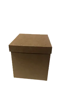 CAIXA CUBO KRAFT 11X11X12CM UNIDADE - K212