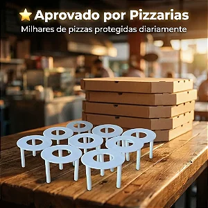 SUPORTE CAIXA PIZZA COM 500 UNIDADES