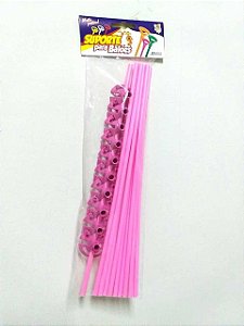 VARETA BALAO ROSA BEBE C/10