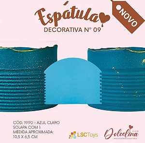 ESPATULA COR AZUL UNIDADE N.9