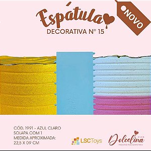 ESPATULA COR AZUL UNIDADE N.15