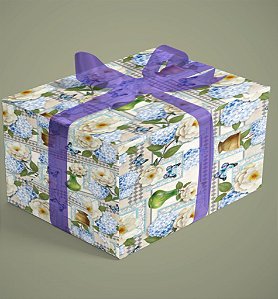 BOBINA 60CM FLORAL JARRA VERDE COM FLORES 292