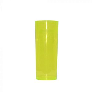 COPO LONG DRINK 350ML AMARELO TRANSLUCIDO UND