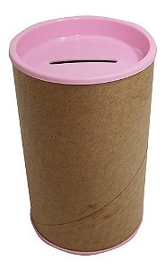 COFRE PAPELAO TAMPA ROSA BEBE C/10 UND