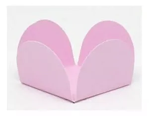 FORMA 4 PETALAS ROSA BEBE C/50 UND