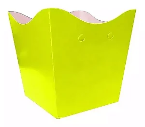 CACHEPO PEQ. AMARELO NEON C/10